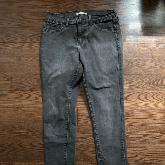 710 Super Skinny Black Jeans 29 - Picture 4 of 5